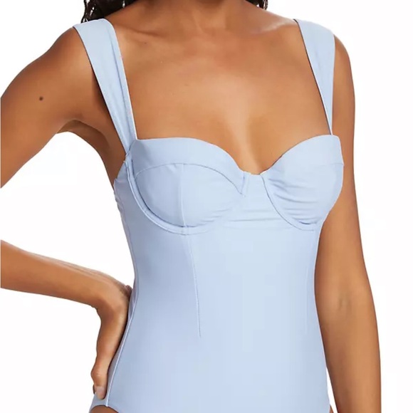SIMKHAI Kyle Bustier One Piece Swimsuit - Picture 11 of 11